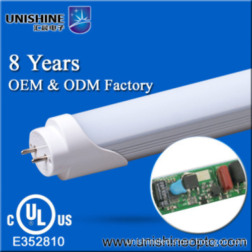 2014 hot sale 1200mm 18W ul approved t8 led tube